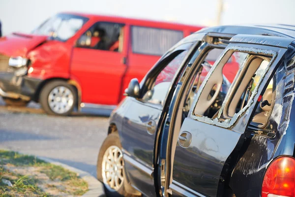 Car crash collision — Stock Photo, Image