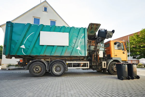 Diensten voor recycling van stedelijk afval en afval — Stockfoto