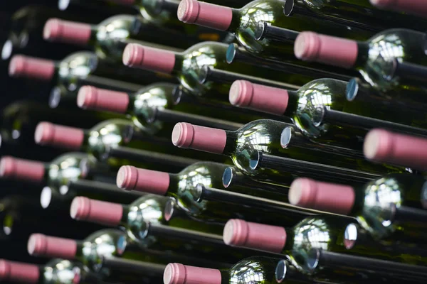 Bottles of wine — Stock Photo, Image