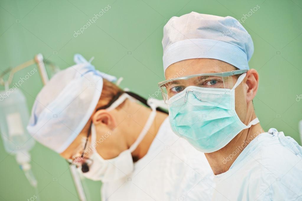 Male surgeon portrait