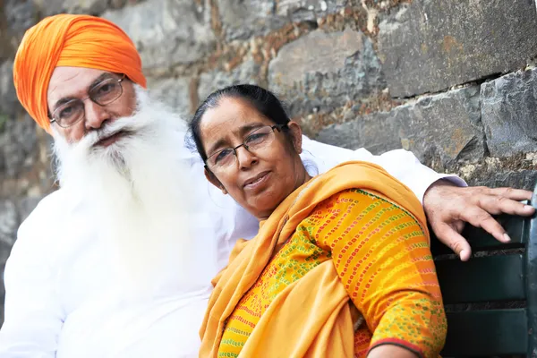 Homme sikh indien adulte — Photo