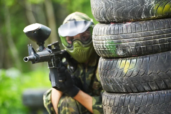 Paintball — Stockfoto