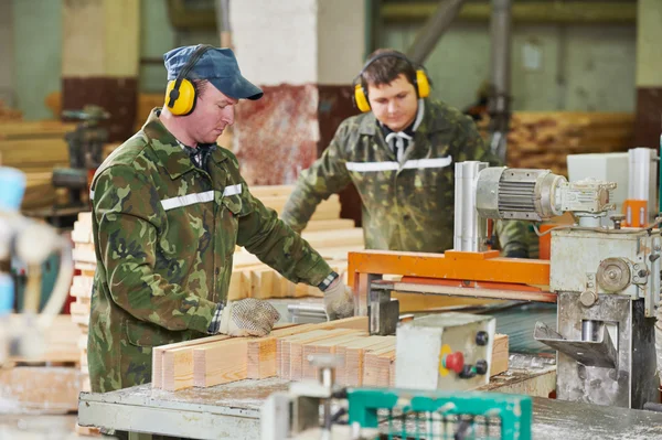 Wood processing manufacture — Stock Photo, Image