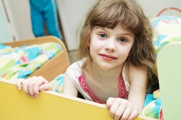 Menina pronta para dormir — Fotografia de Stock