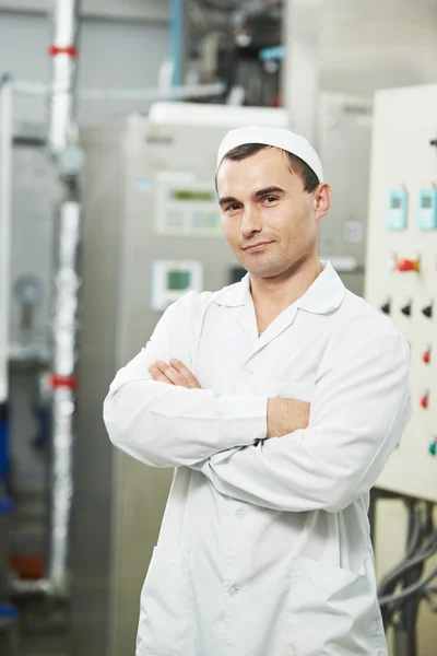 Pharmaceutical factory worker — Stock Photo, Image