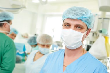 cerrahlar Cerrahi operasyon odası takımı