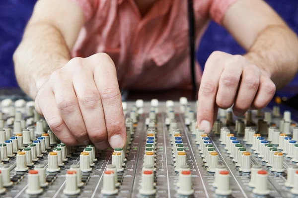 Mezcla de audio sonido — Foto de Stock