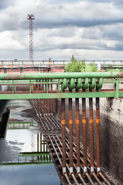 Sewage water — Stock Photo, Image