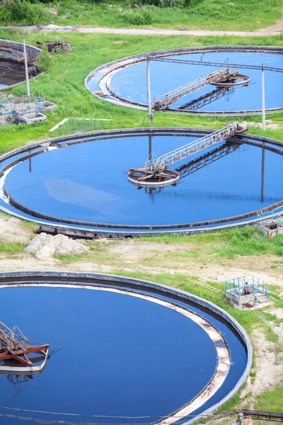 Sedimentation tanks — Stock Photo, Image