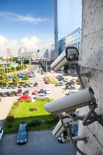 Video surveillance cameras — Stock Photo, Image