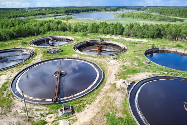 Wastewater treatment — Stock Photo, Image