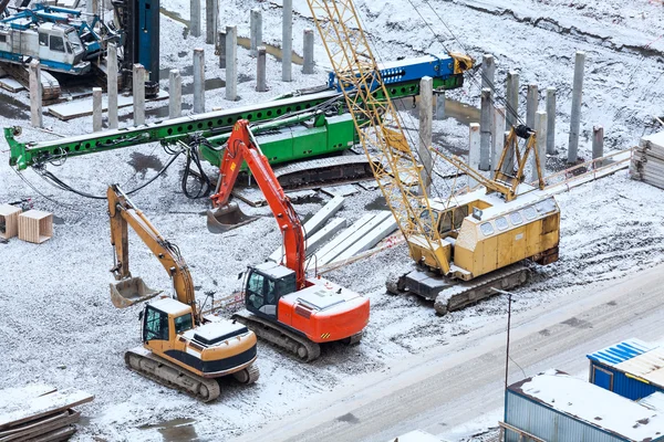 Spezielle Baumaschinen — Stockfoto