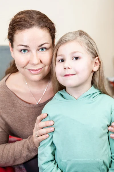 Mother with girl — Stock Photo, Image