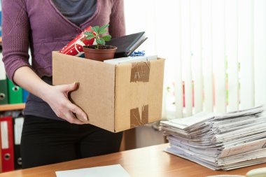 ofis çalışanı kutusu