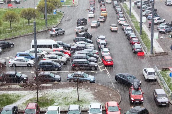 Vehicles parking — Stock Photo, Image