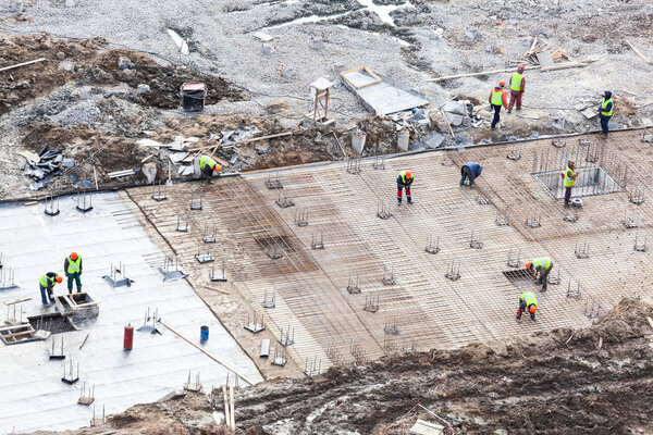 Construction of primary foundation