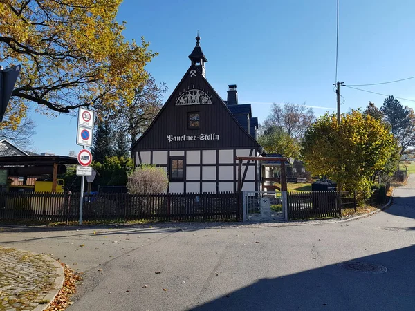 Zwoenitz Saxony Jermany Oktober 2021 Demonstrasi Melawan Corona — Stok Foto