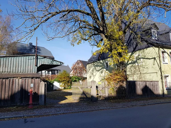 Zwoenitz Saxony Germania Ottobre 2021 Manifestazione Contro Corona — Foto Stock