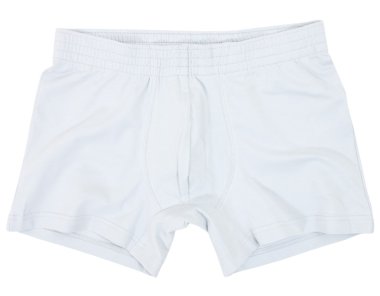 Male underwear isolated on the white background. clipart