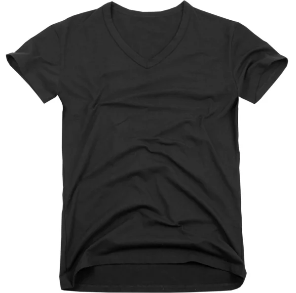 Männer-T-Shirt isoliert auf weißem Hintergrund. — Stockfoto
