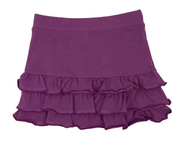 Child skirt. Isolated on white background — Stock Photo, Image