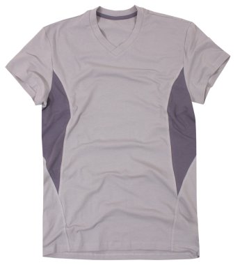 Beyaz arka plan üzerinde izole t-shirt spor