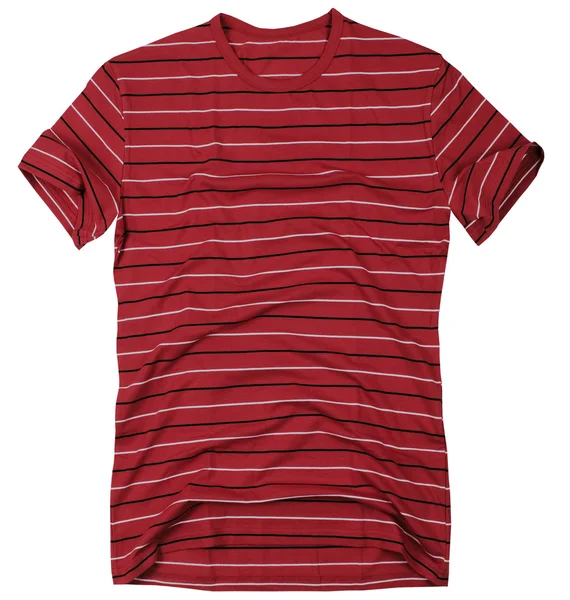 Pánské triko, izolovaných na bílém — Stock fotografie