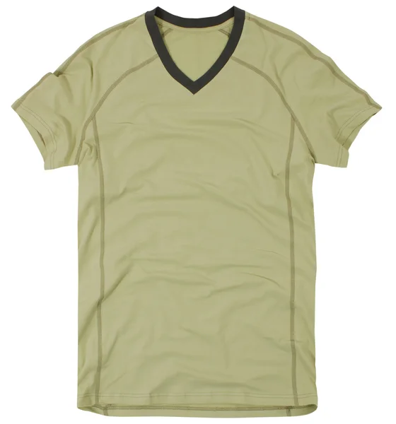 T-shirt masculina isolado em um branco — Fotografia de Stock