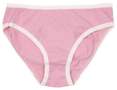 Beyaz izole kadın külot