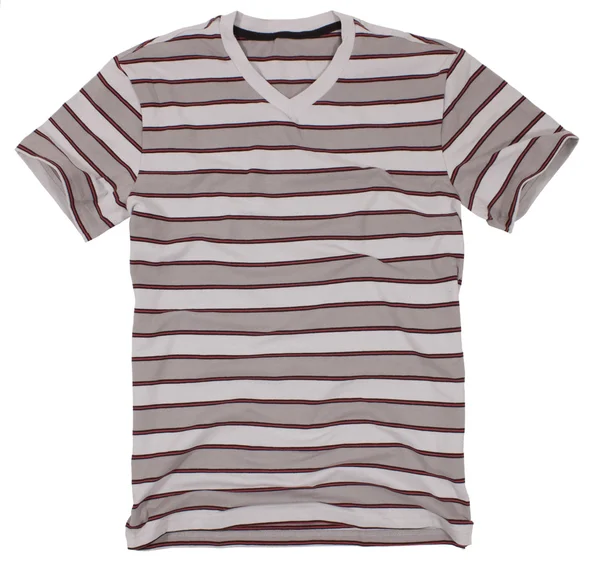 पुरुषांचा टी-शर्ट पांढरा वर वेगळा — स्टॉक फोटो, इमेज