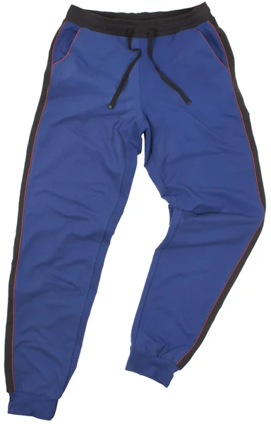 Sport sweatpants isolated on white — Stock Photo, Image