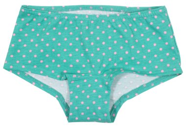 Beyaz izole kadın külot