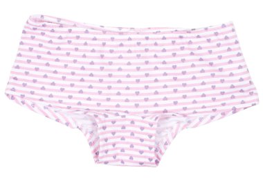 Beyaz izole kadın külot