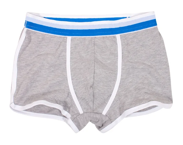 Ropa interior masculina aislada en blanco —  Fotos de Stock