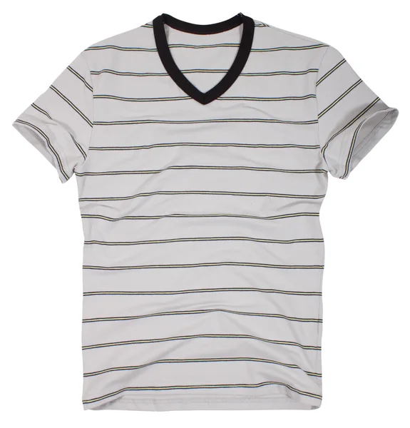 Pánské triko, izolovaných na bílém — Stock fotografie