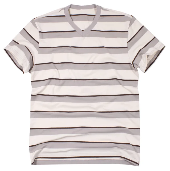 Camiseta masculina isolada sobre fundo branco . — Fotografia de Stock