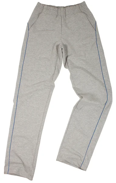 Sport sweatpants isolated on white background — Stock Photo, Image