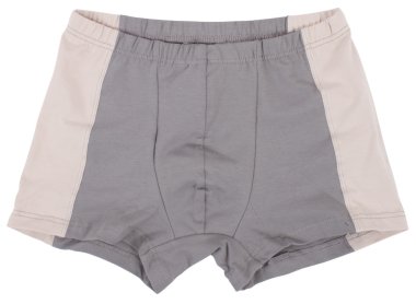biancheria intima maschile isolato su sfondo bianco.