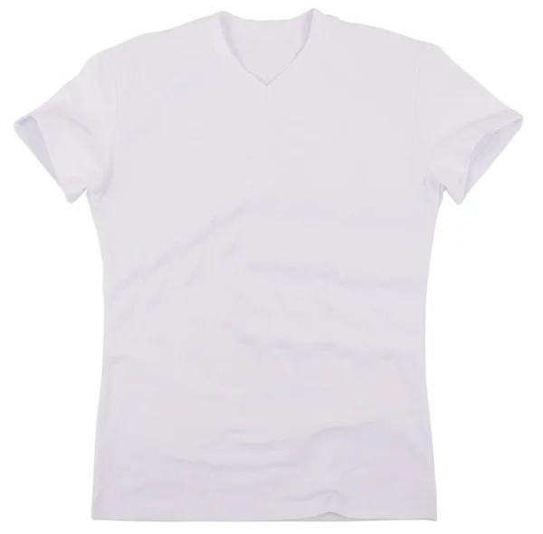メンズ t シャツ、白い背景で隔離. — ストック写真