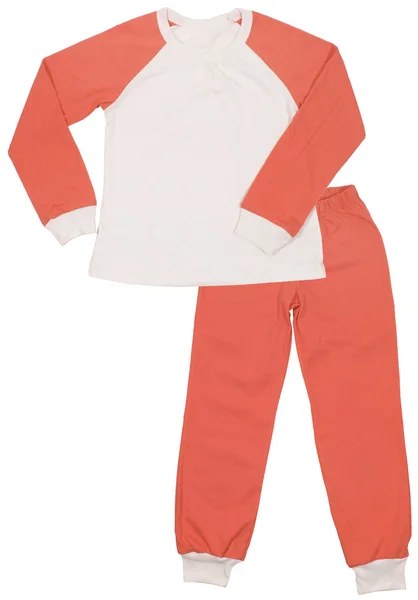 Child suit set isolated on white background — Stock Photo, Image