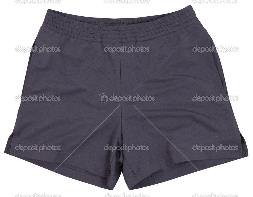 Sport shorts. Isolated on white background.