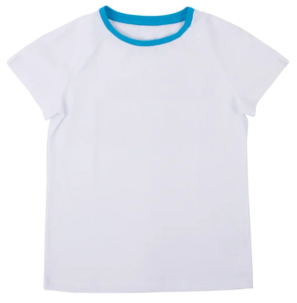 Camiseta masculina isolada sobre fundo branco . — Fotografia de Stock