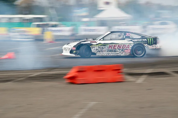 Drift auto in azione — Foto Stock