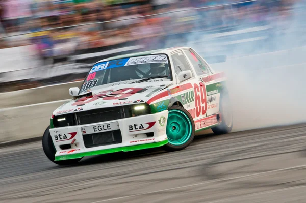 Drift auto in azione — Foto Stock