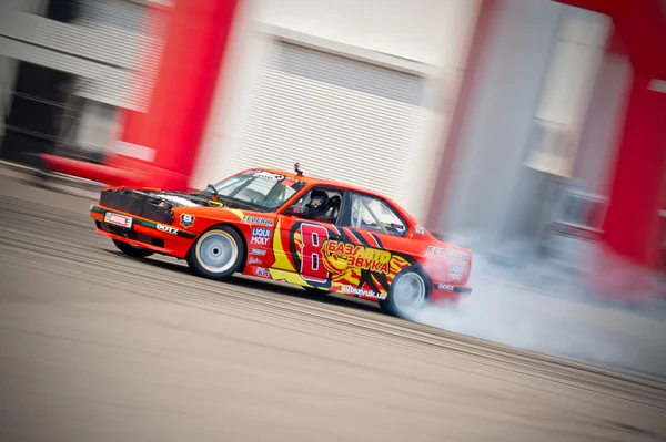 Drift car in action — Stock Photo, Image