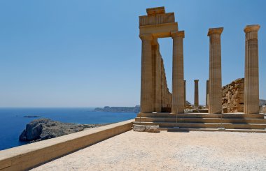 Lindos Akropolü, Rodos, Yunanistan