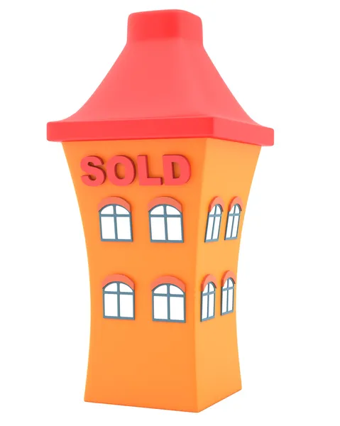 House sold — Stock Photo, Image