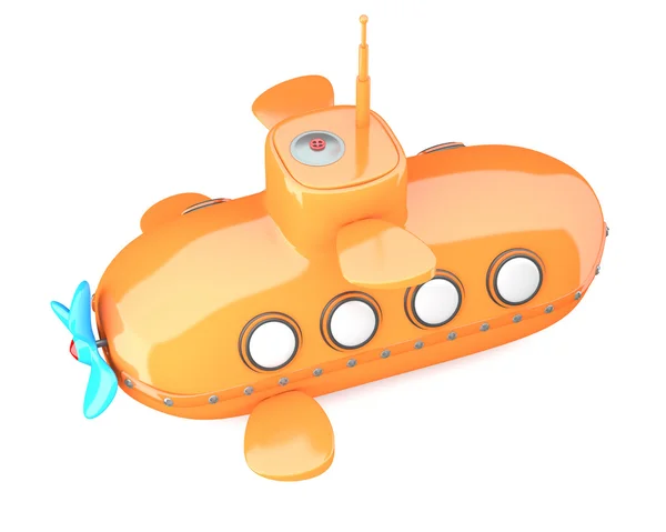 Submarino de dibujos animados — Foto de Stock