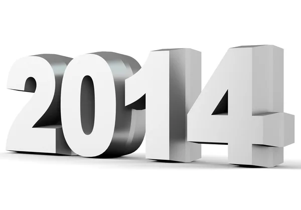 2014 New Year digits Royalty Free Stock Images