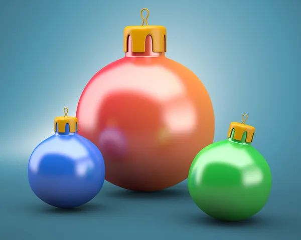 Palle di Natale — Foto Stock